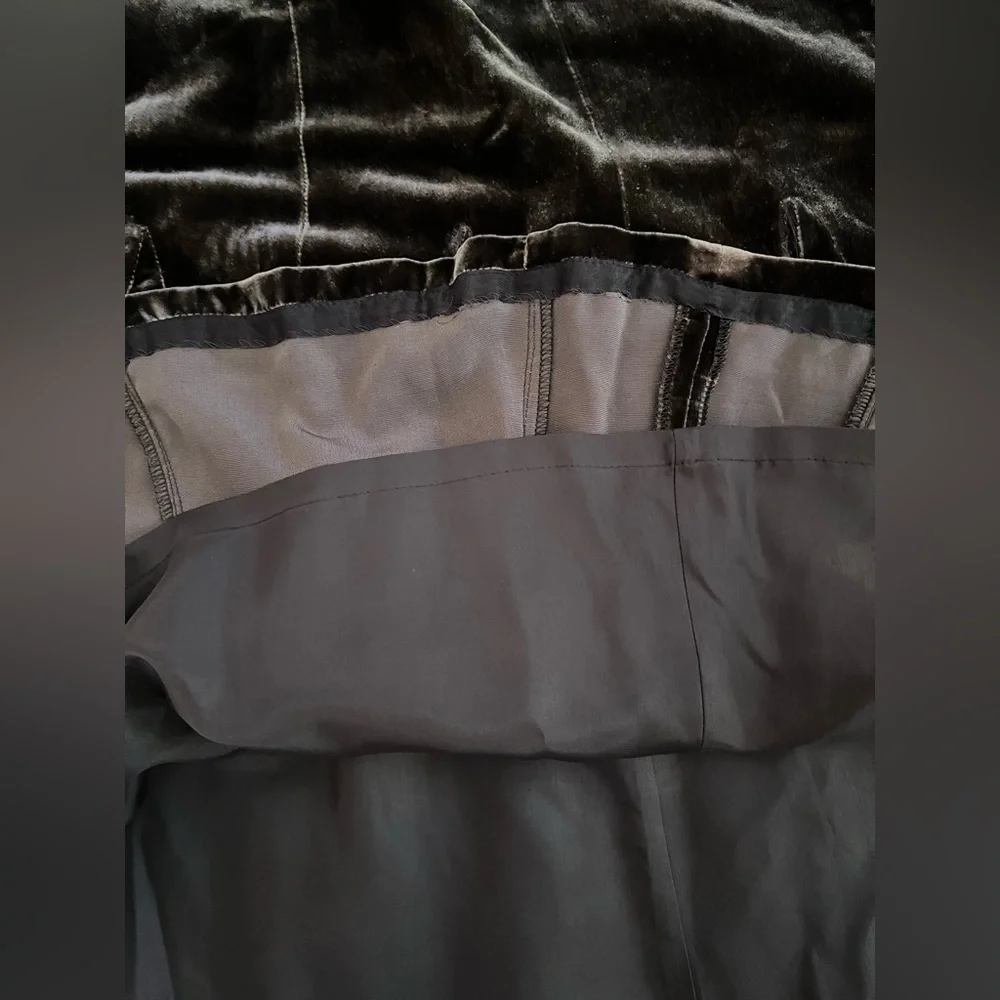 Women’s gorgeous Ann Taylor Loft Cocoa Brown Velour lined Swing Skirt Size 10